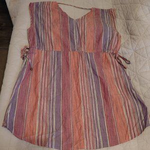 Women's Size XXL Striped Dress NWT